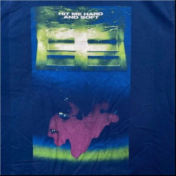 BILLIE EILISH Hit Me Hard and Soft 2024 LOS ANGELES Tour Tshirt Pop Up Shop XXL - Picture 2 of 4